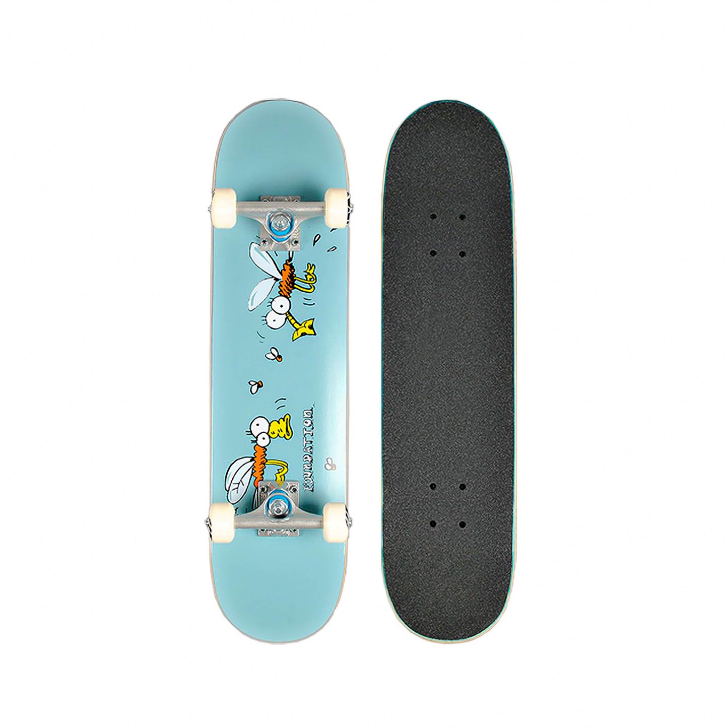 FOUNDATION Kids Mosquito Complete Skateboard - 7.38"