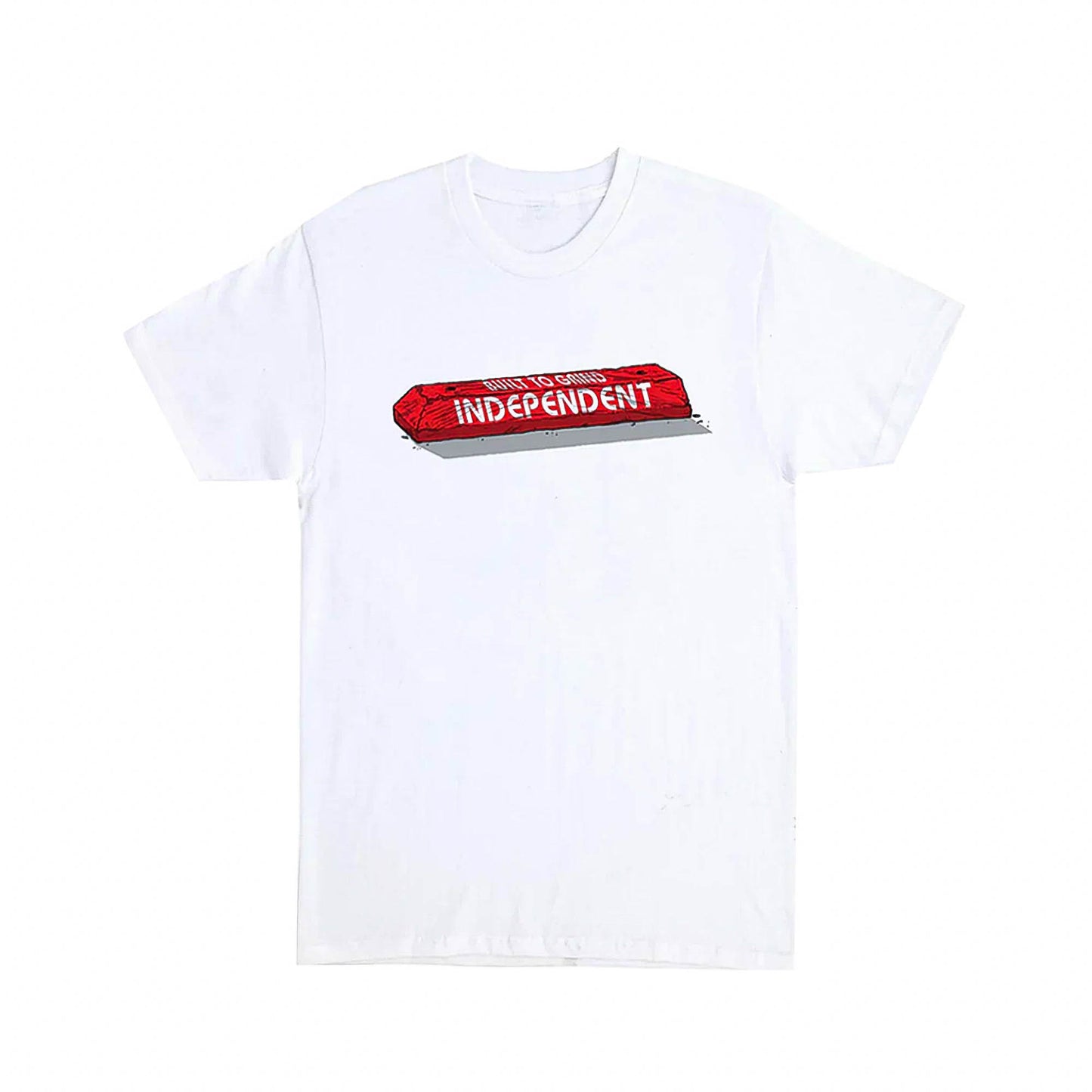INDEPENDENT Built To Grind Curb T-Shirt - White
