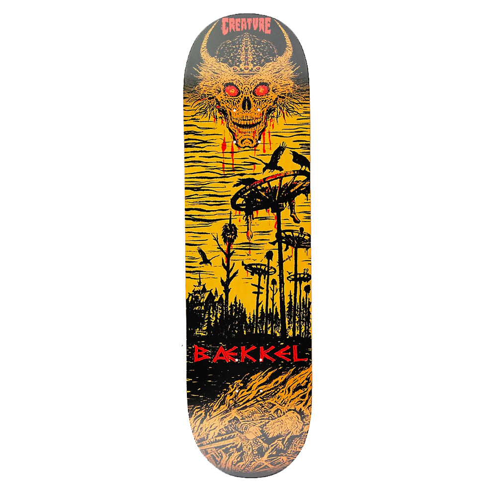 CREATURE Kevin Baekkel Wasteland 8.6" SkateBoard Deck