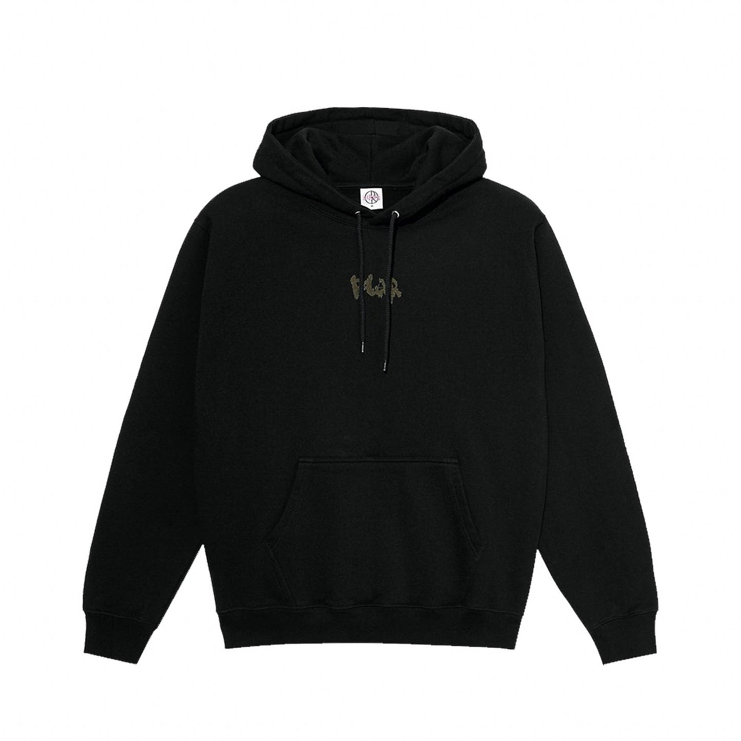 POLAR SKATE CO. Drip Logo Hoodie - Black