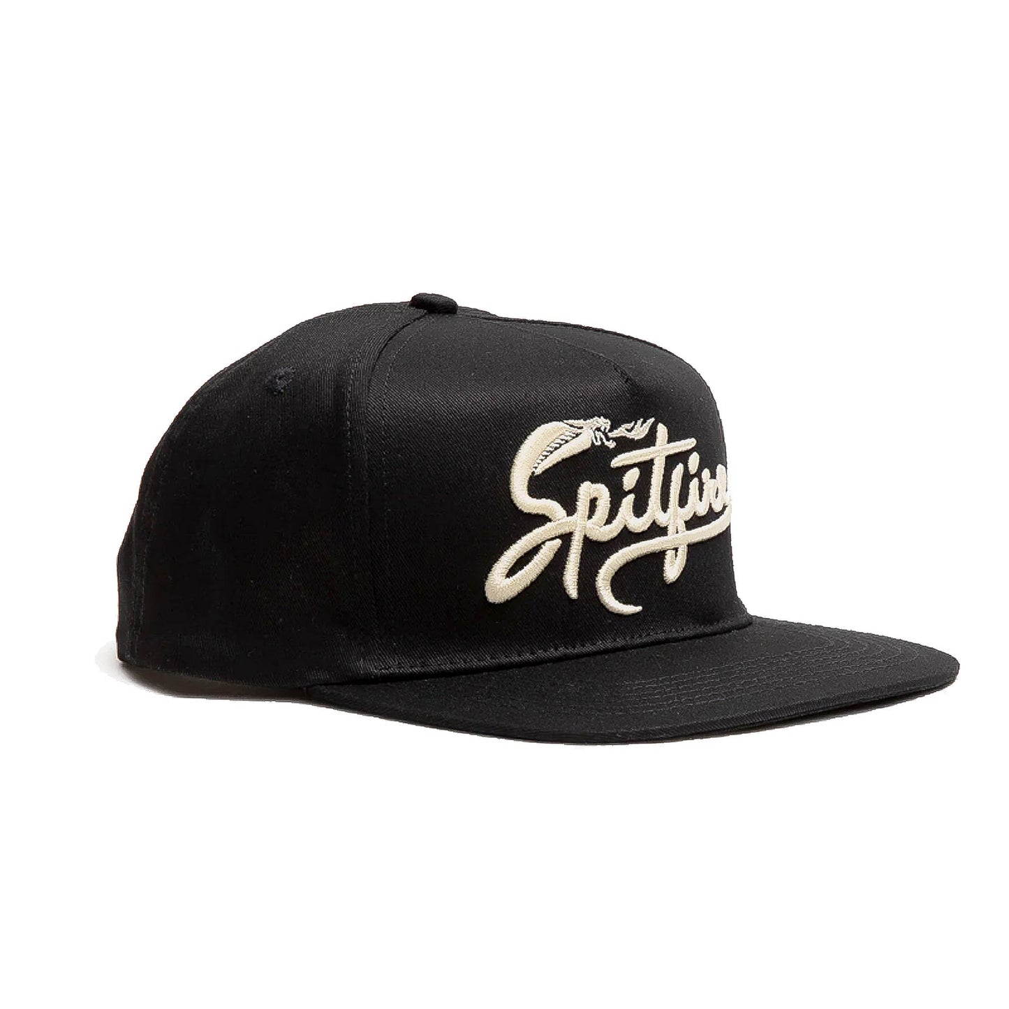 SPITFIRE Snake Snapback - Black