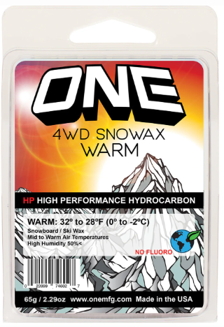 ONEBALL 4WD 165g Warm Snowboard Wax / Ski Wax