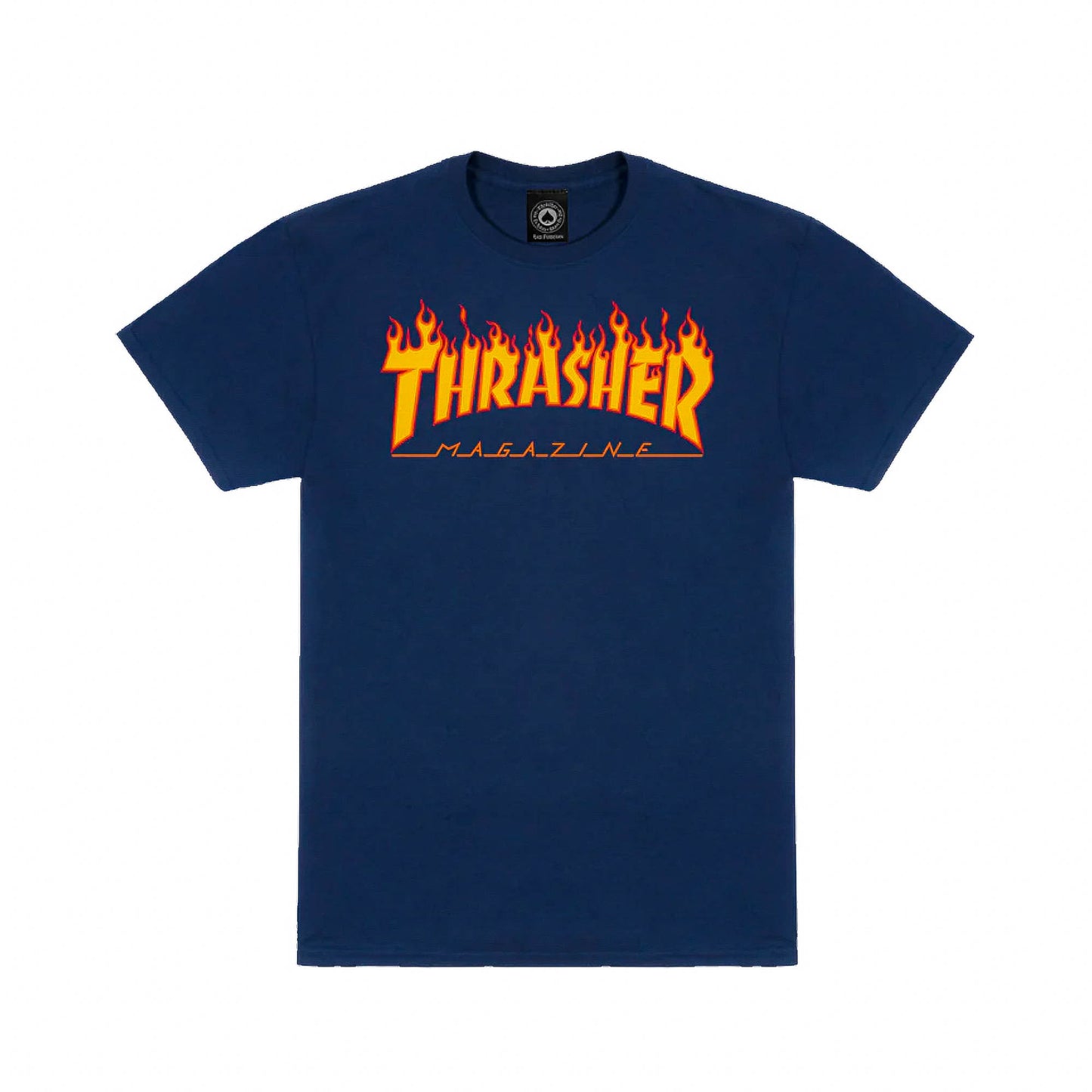 THRASHER Flame T-Shirt - Blue