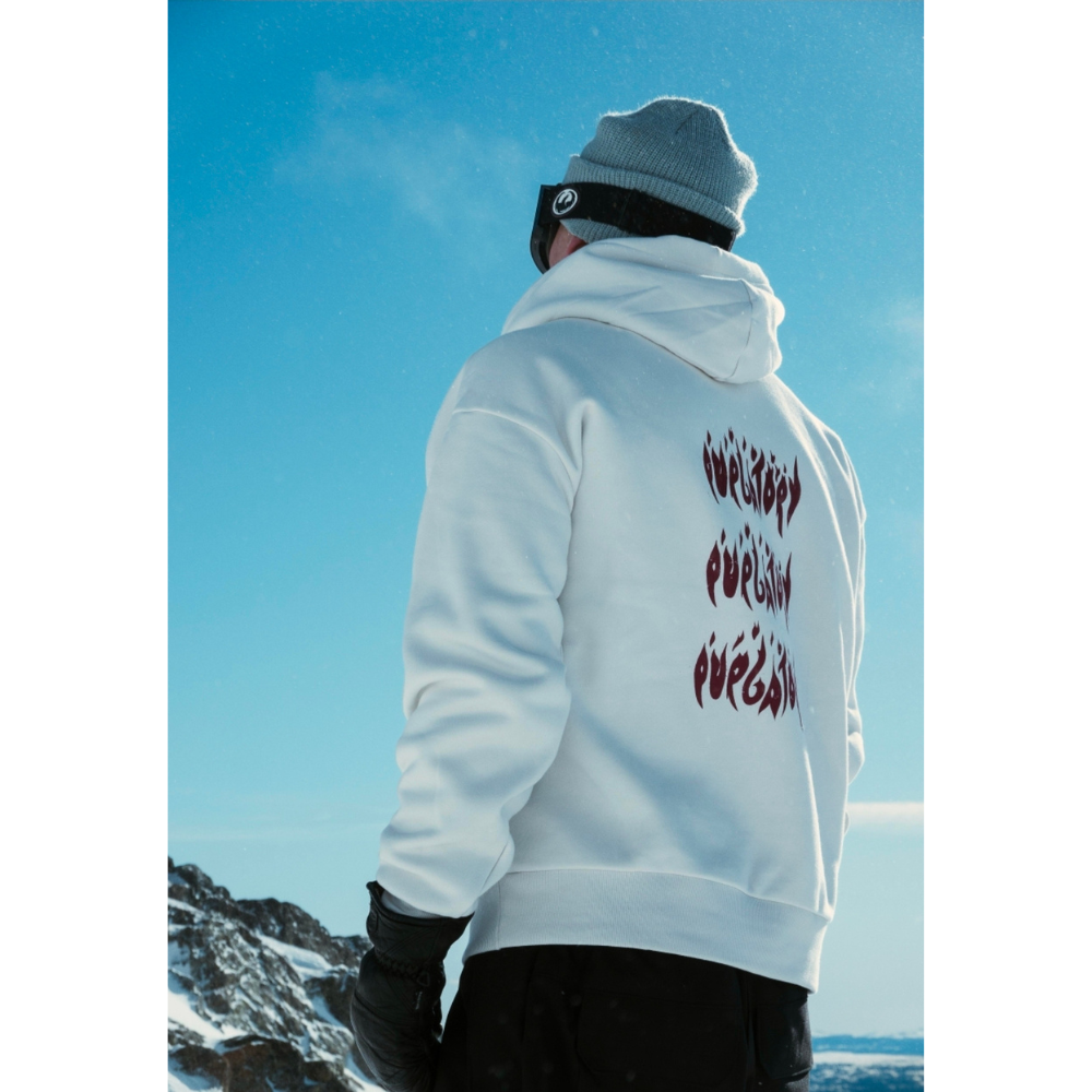 PURGATORY Mari Soderholm Design Hoodie - White