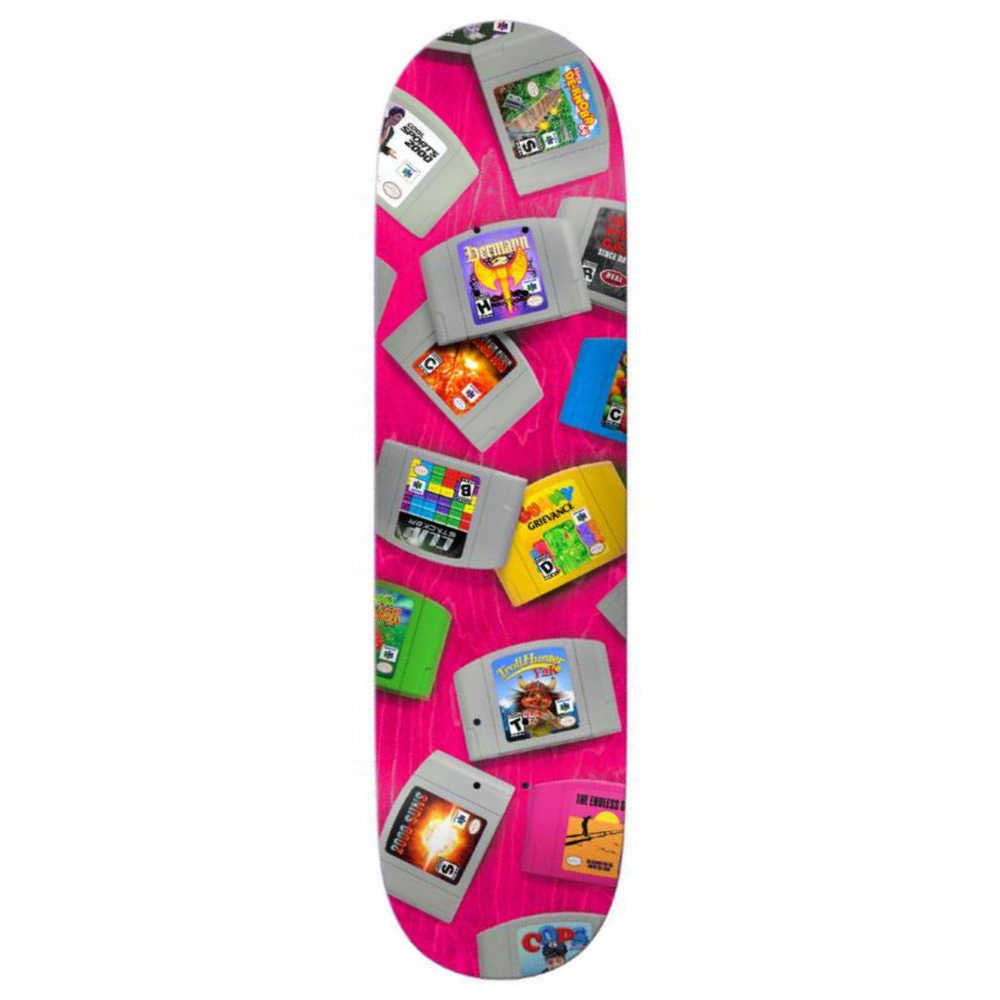REAL SKATEBOARDS Hermann 64 Bit (Pink)