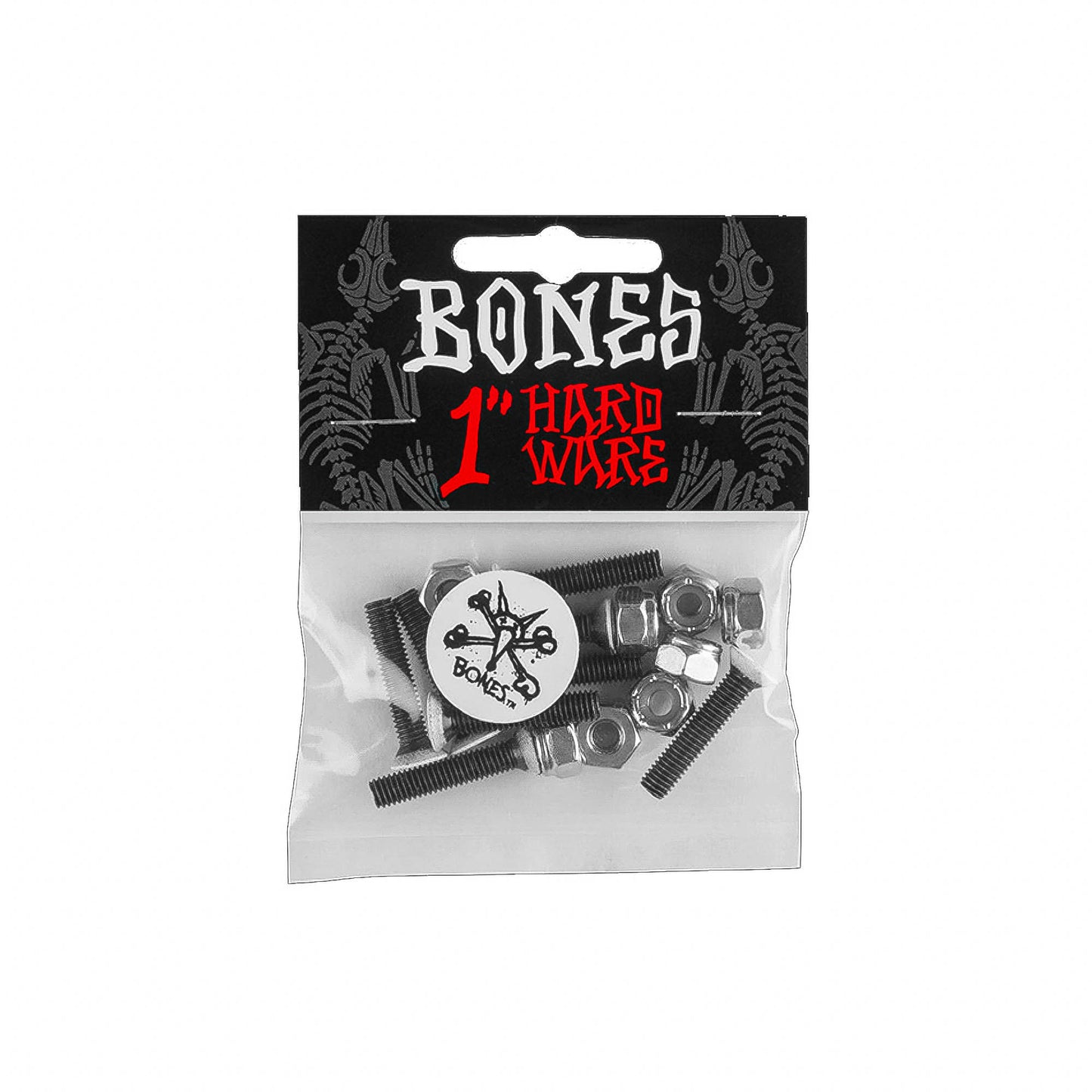 BONES 1" Hardware - Black