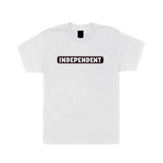INDEPENDENT Bar Logo T-Shirt - White