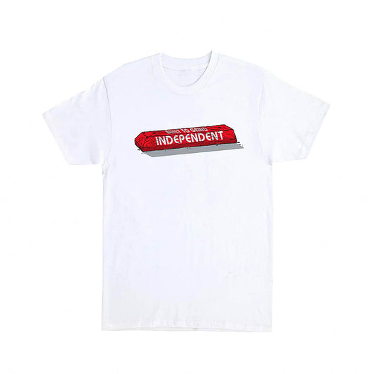 INDEPENDENT Built To Grind Curb T-Shirt - White