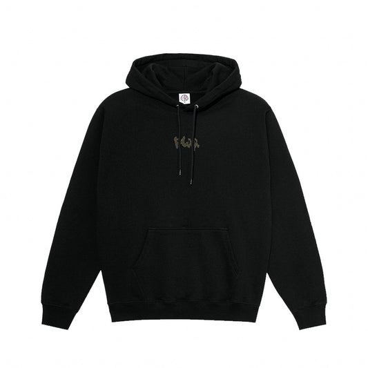 POLAR SKATE CO. Drip Logo Hoodie - Black