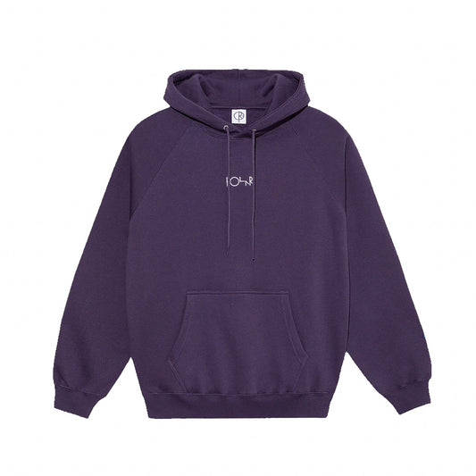 POLAR SKATE CO. Drip Logo Hoodie - Violet