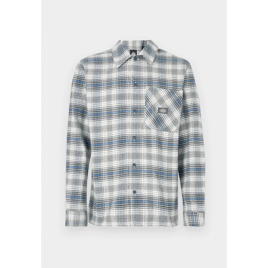 DICKIES Forest Check Shirt - Charcoal
