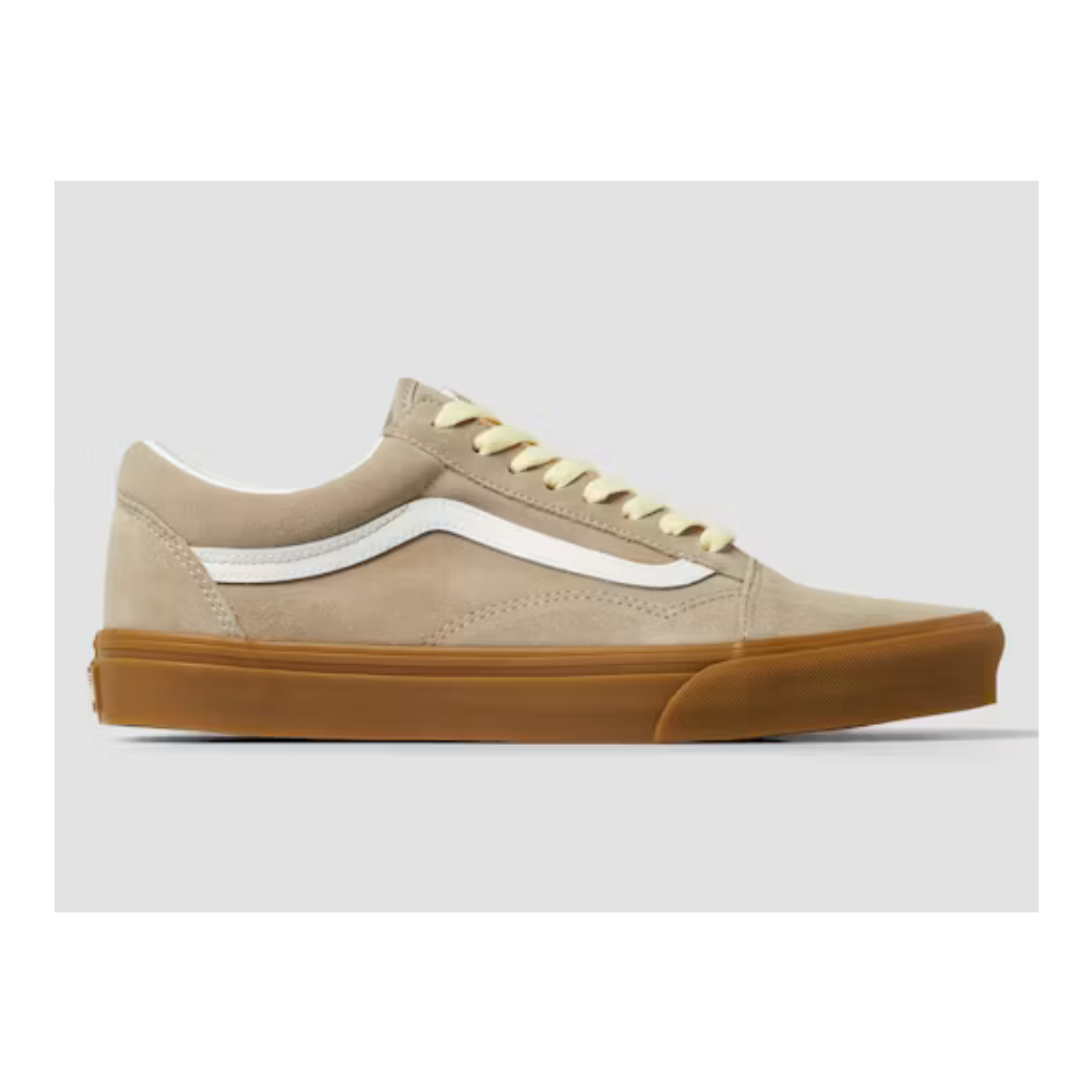 VANS Old Skool Shoe - Gum Aluminum
