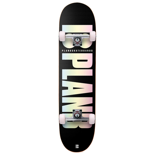 PLAN B OG Honeycomb Black 8.25" Complete Skateboard