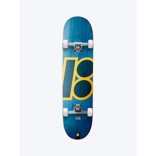 PLAN B Team Classic Stained 8.0" Complete Skateboard